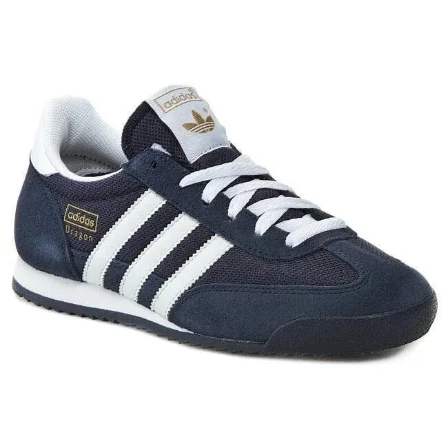 10 x adidas Originals Mens Dragon Trainers Navy / White (G50919) rrp£90.00 Only £35.99 each adidas