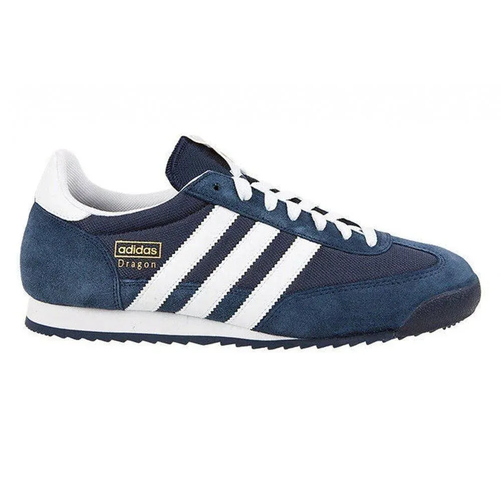 10 x adidas Originals Mens Dragon Trainers Navy / White (G50919) rrp£90.00 Only £35.99 each adidas
