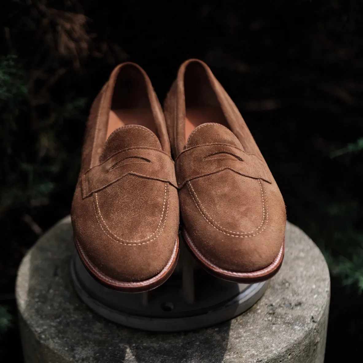 96941F - Flex Penny Loafer in Snuff Suede