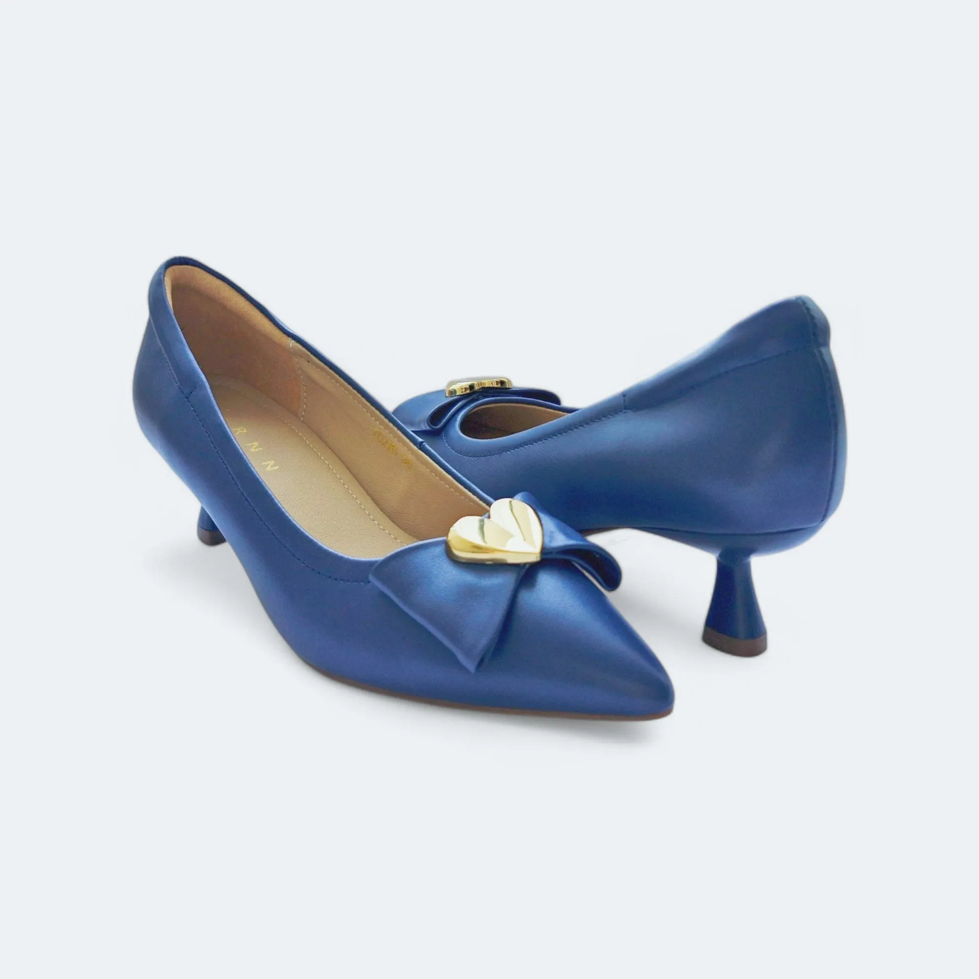 Agatha Leather Heel