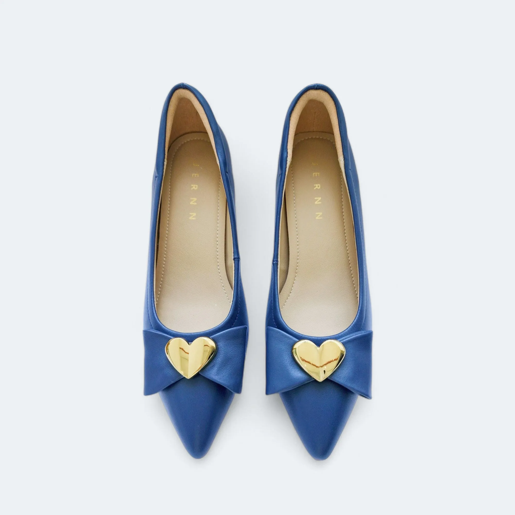Agatha Leather Heel