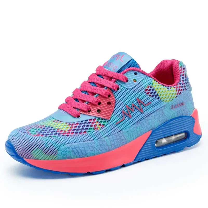 Air Platform Sneakers Women's Lace Up Wedge Women Casual Sport Shoes for Women Comfort Travel