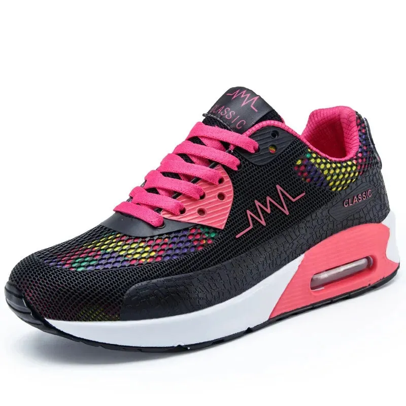Air Platform Sneakers Women's Lace Up Wedge Women Casual Sport Shoes for Women Comfort Travel