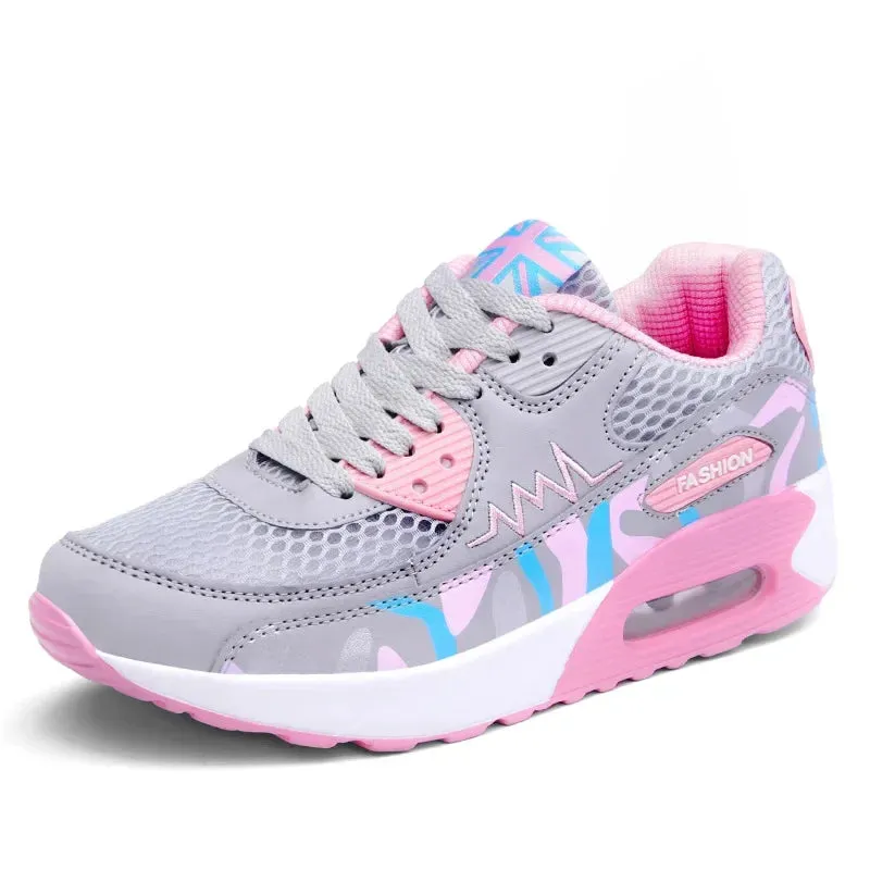 Air Platform Sneakers Women's Lace Up Wedge Women Casual Sport Shoes for Women Comfort Travel
