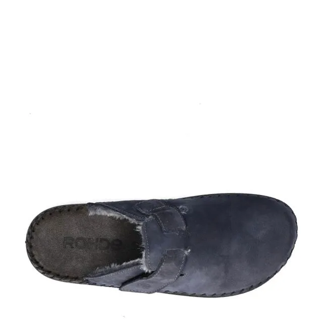 'Alassio' men's outdoor slippers - blue