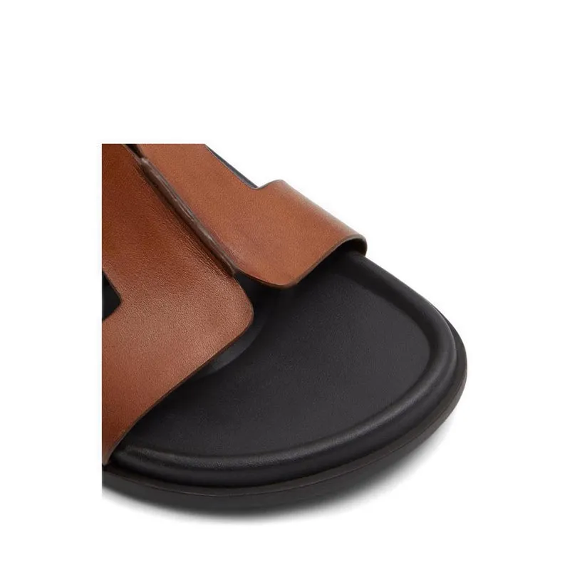 ALDO Christopher Men's Flat Sandals - Cognac