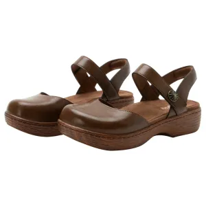 Alegria Opal Walnut Leather Shoe (Women's)