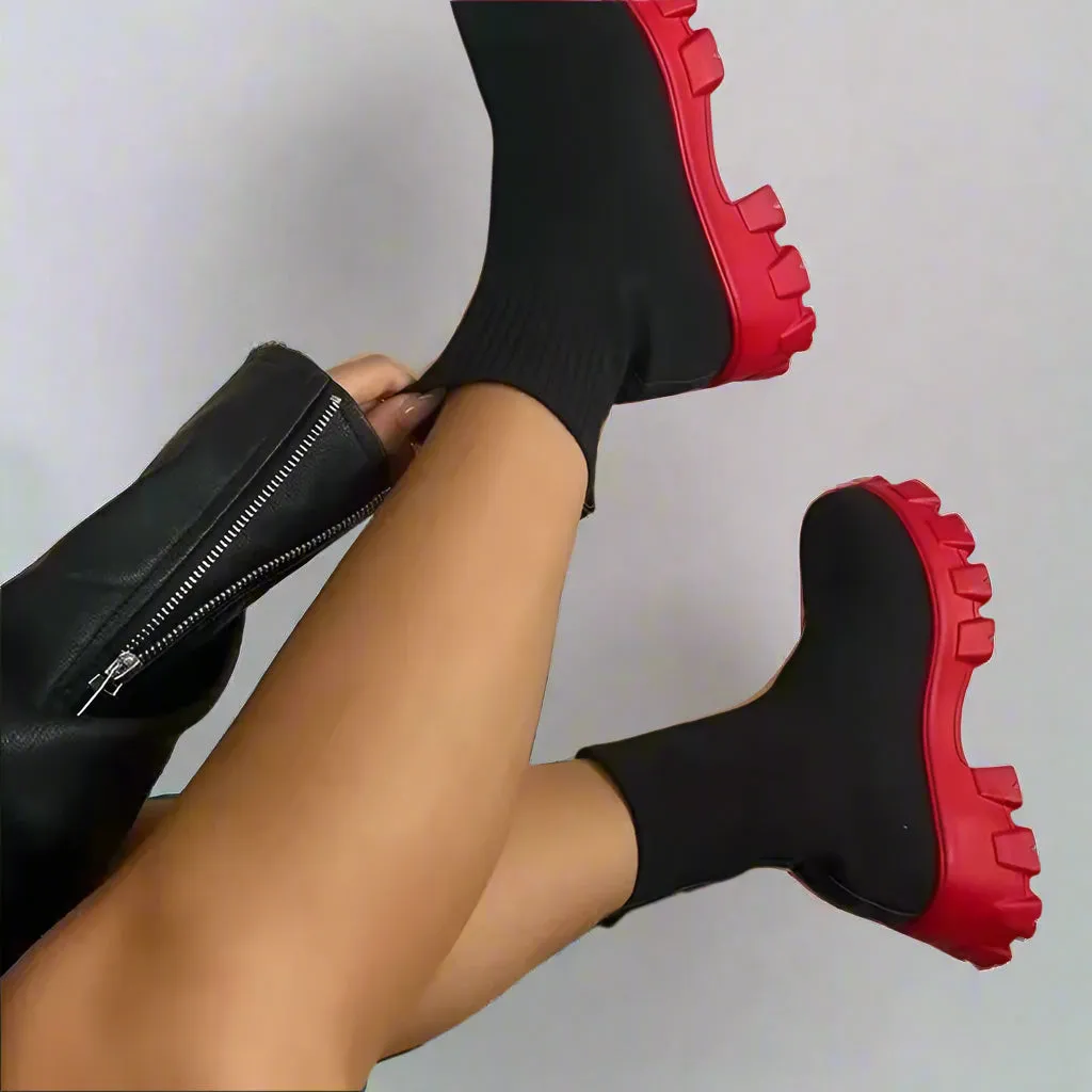 Anouska Chunky Boot