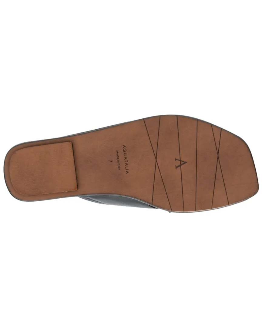 Aquatalia Britt Leather Sandal