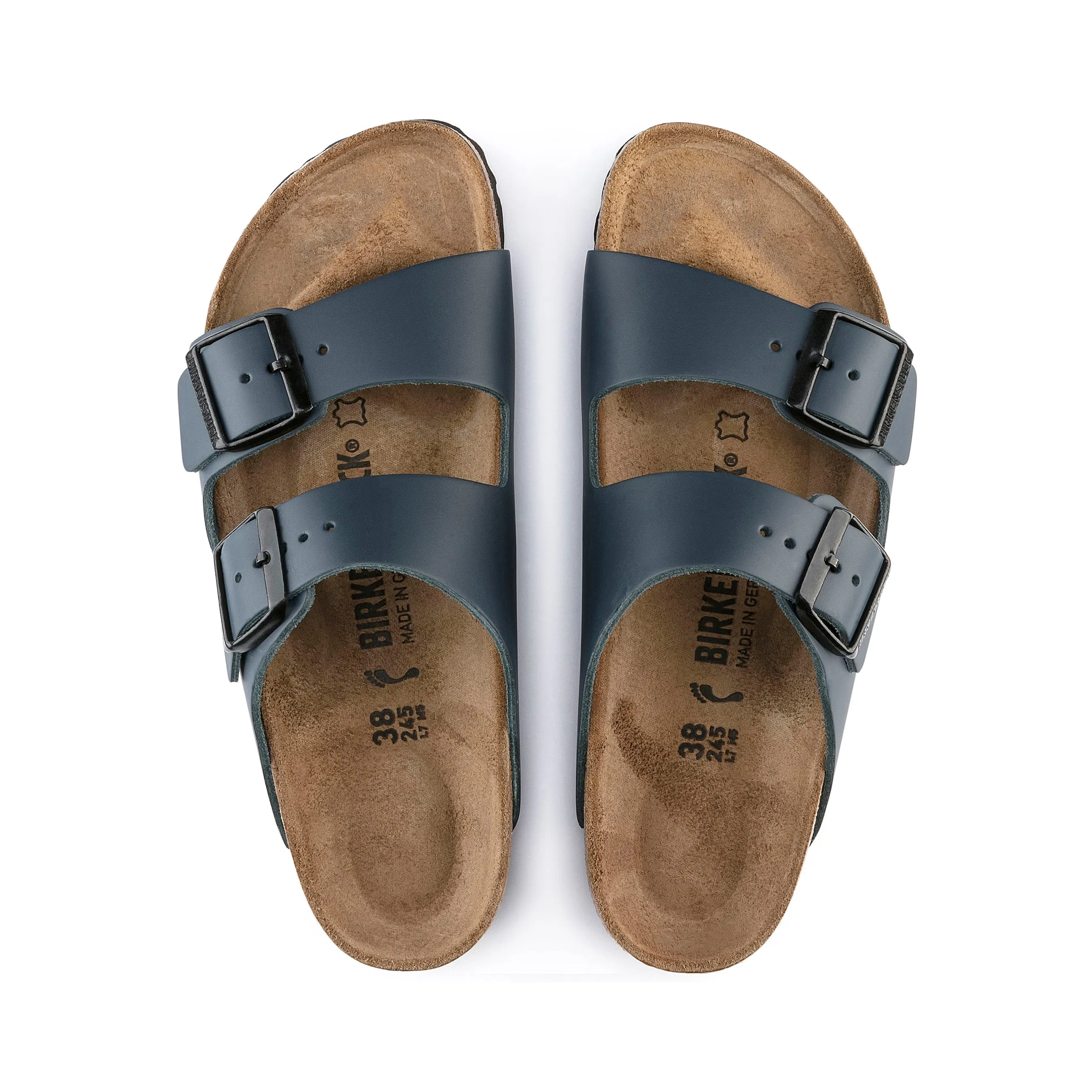 Arizona Blue Smooth Leather
