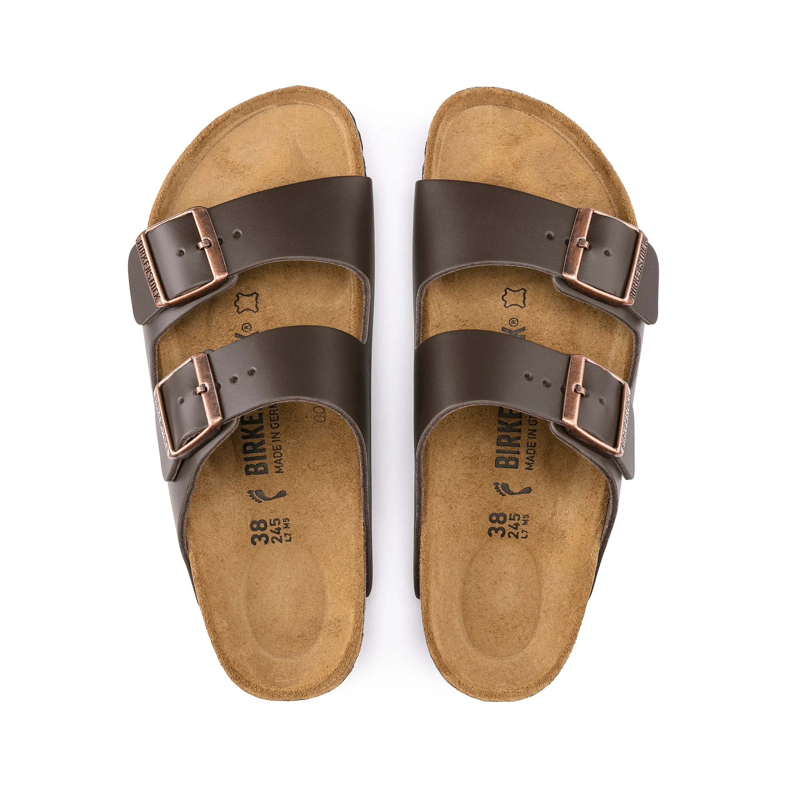 Arizona Brown Smooth Leather