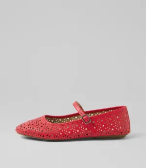 Ballet Mary Jane Fiesta Red