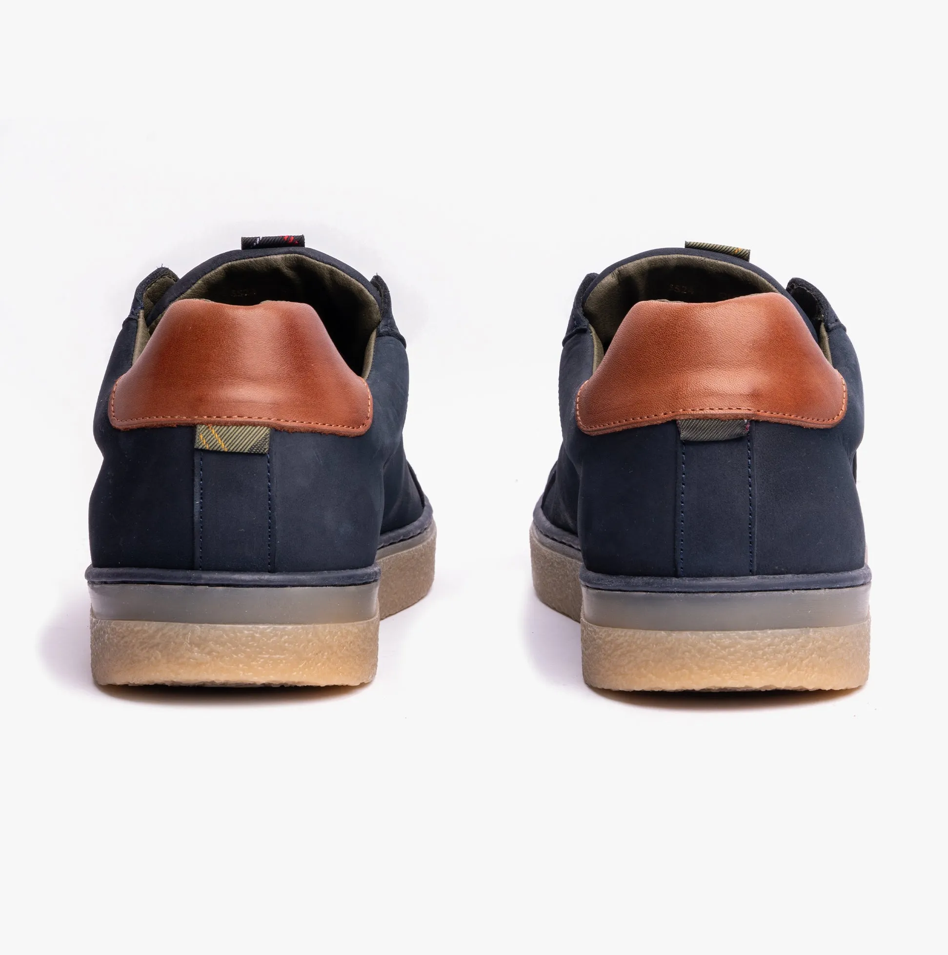 Barbour REFLECT Mens Casual Trainers Navy