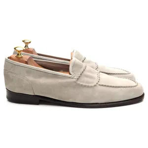 'Bath' Grey Suede Loafers UK 10 E