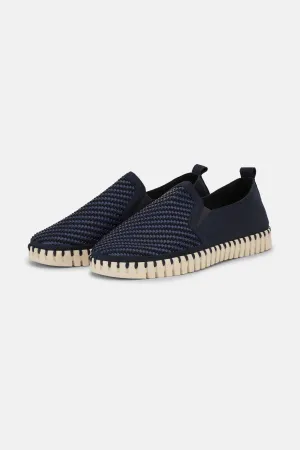 Bequeme Herrenschuhe - Dark Indigo Pearled Ivory