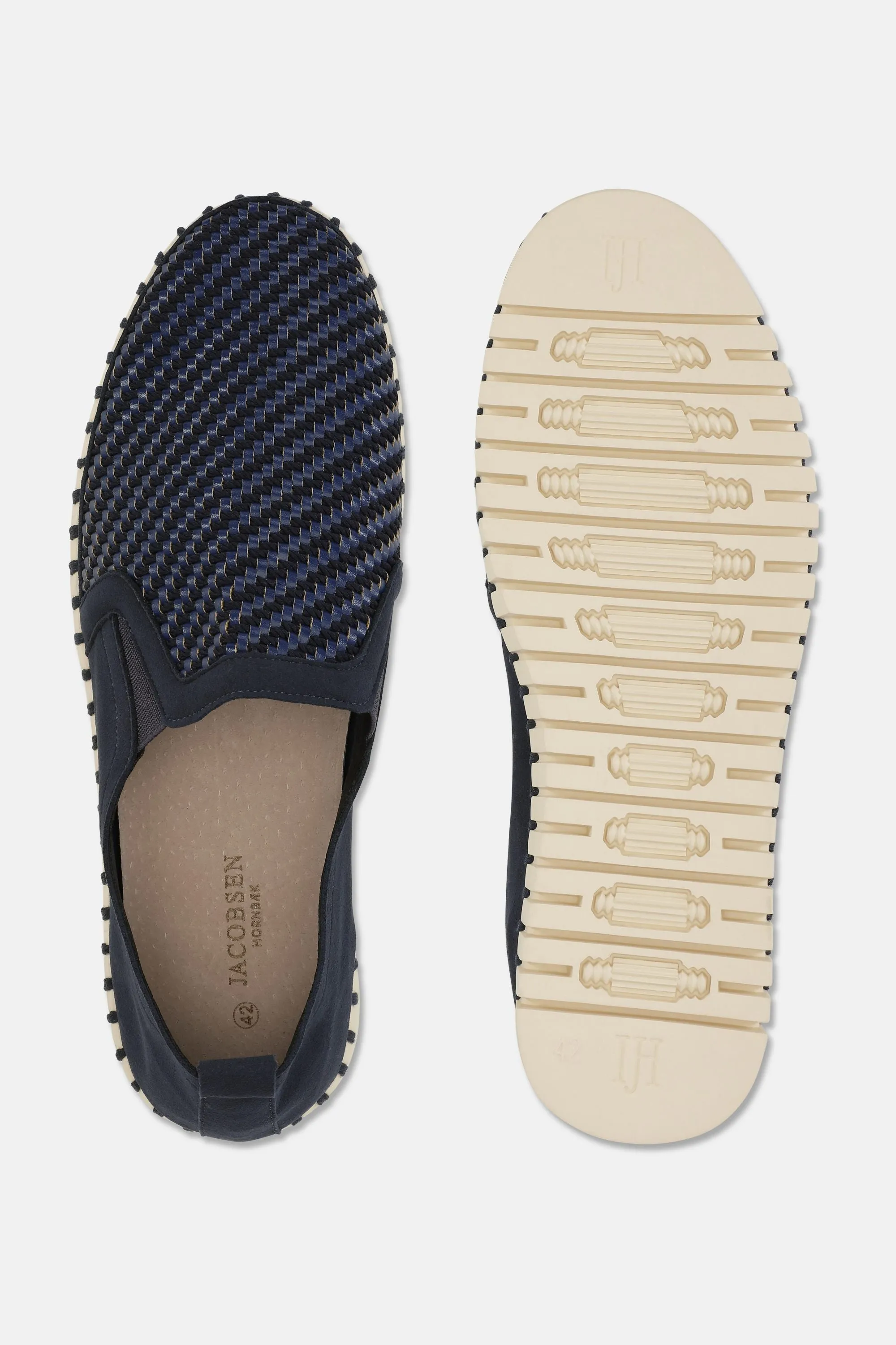 Bequeme Herrenschuhe - Dark Indigo Pearled Ivory