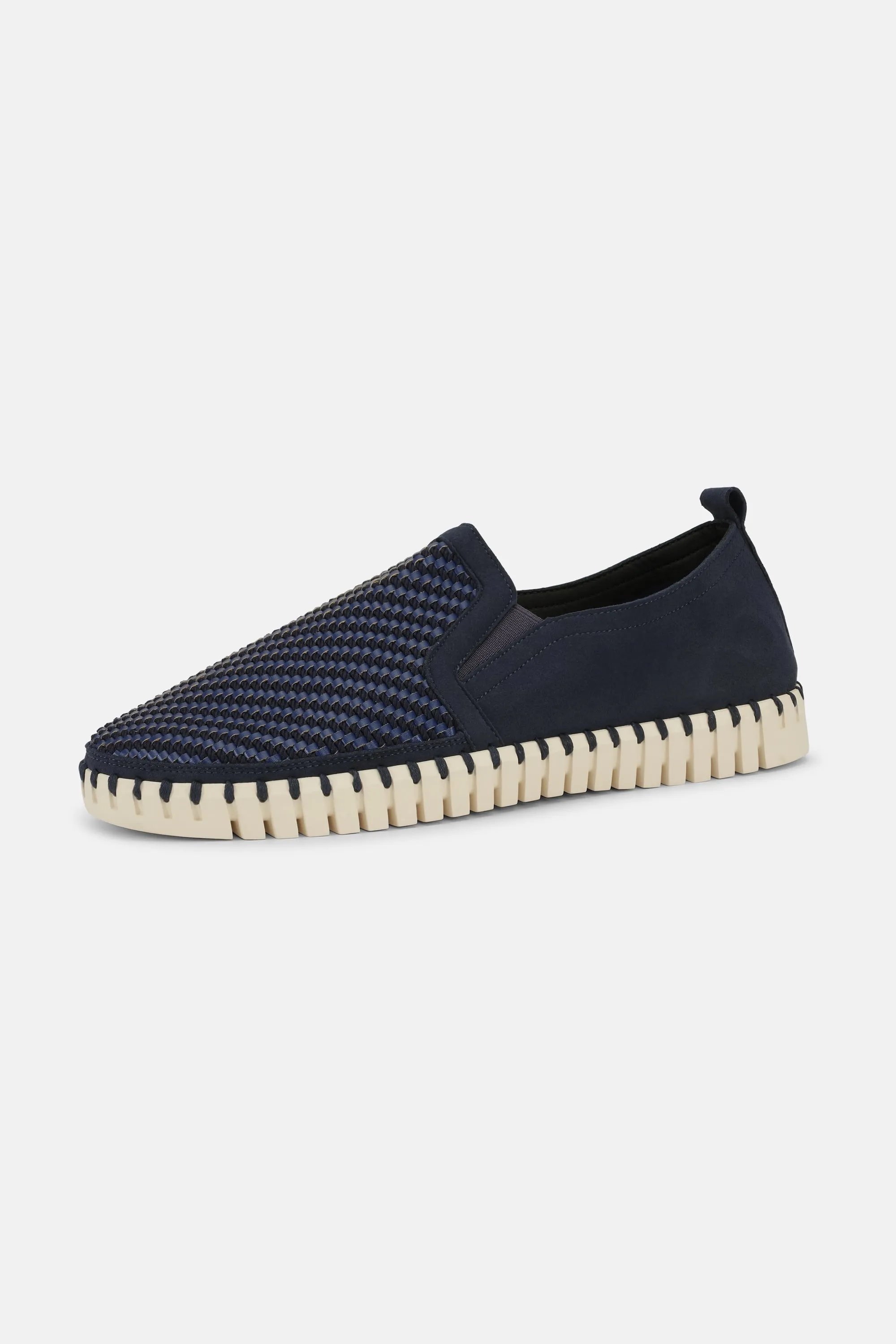Bequeme Herrenschuhe - Dark Indigo Pearled Ivory