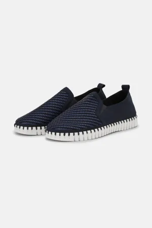 Bequeme Herrenschuhe - Dark Indigo White