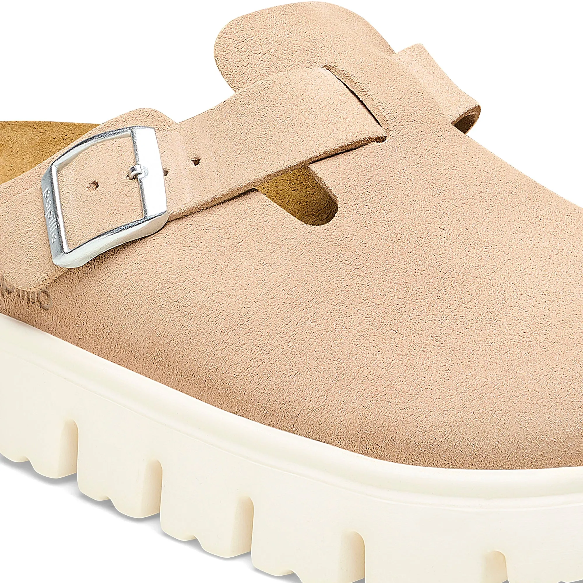 BIRKENSTOCK Boston Chunky Suede Leather