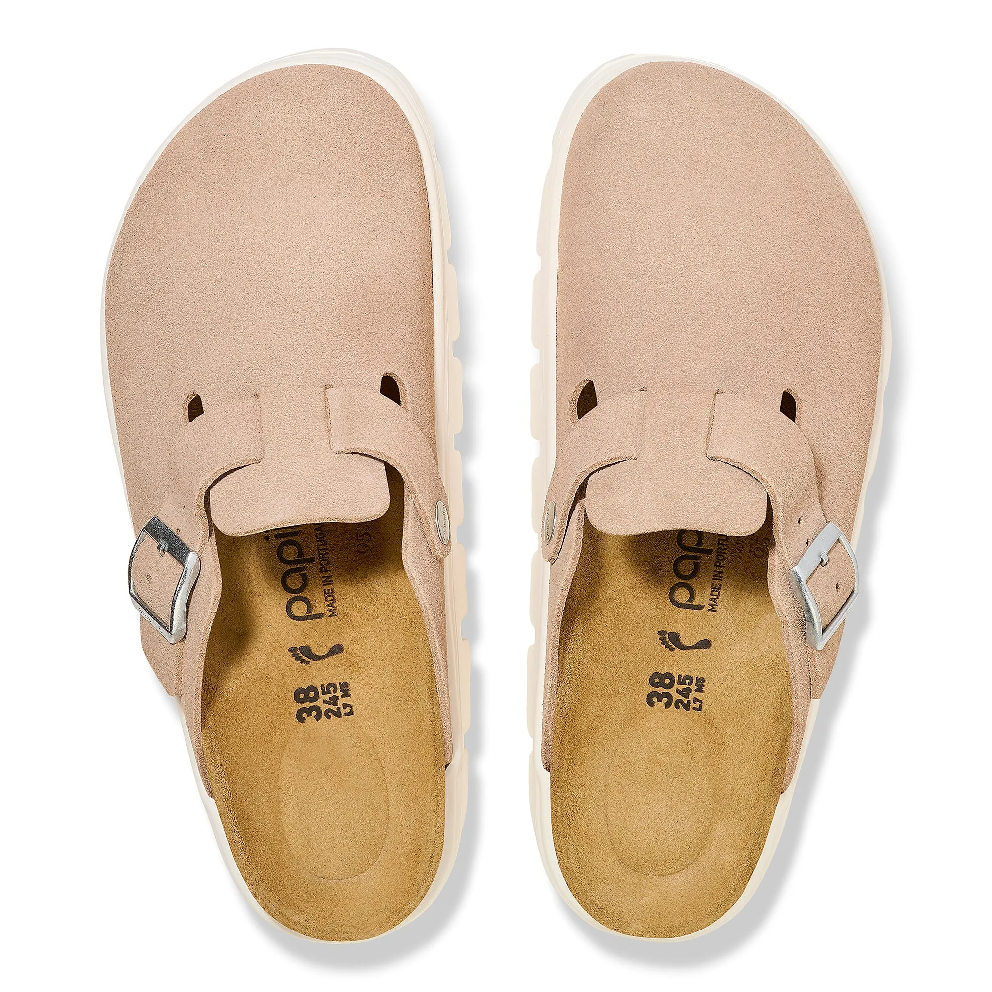 BIRKENSTOCK Boston Chunky Suede Leather