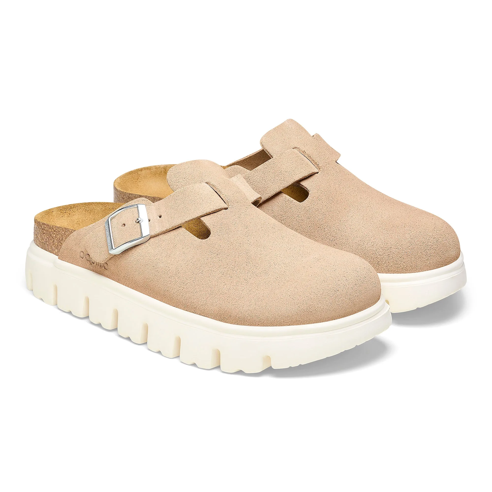 BIRKENSTOCK Boston Chunky Suede Leather