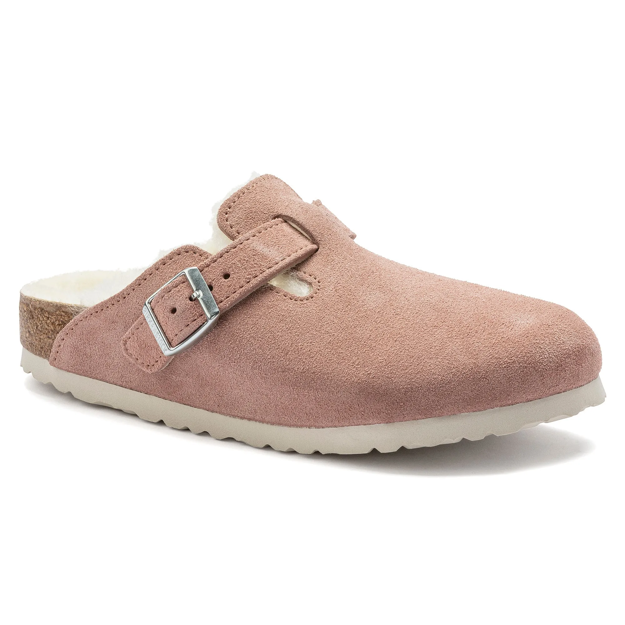 BIRKENSTOCK Boston Shearling Suede Leather/Shearling