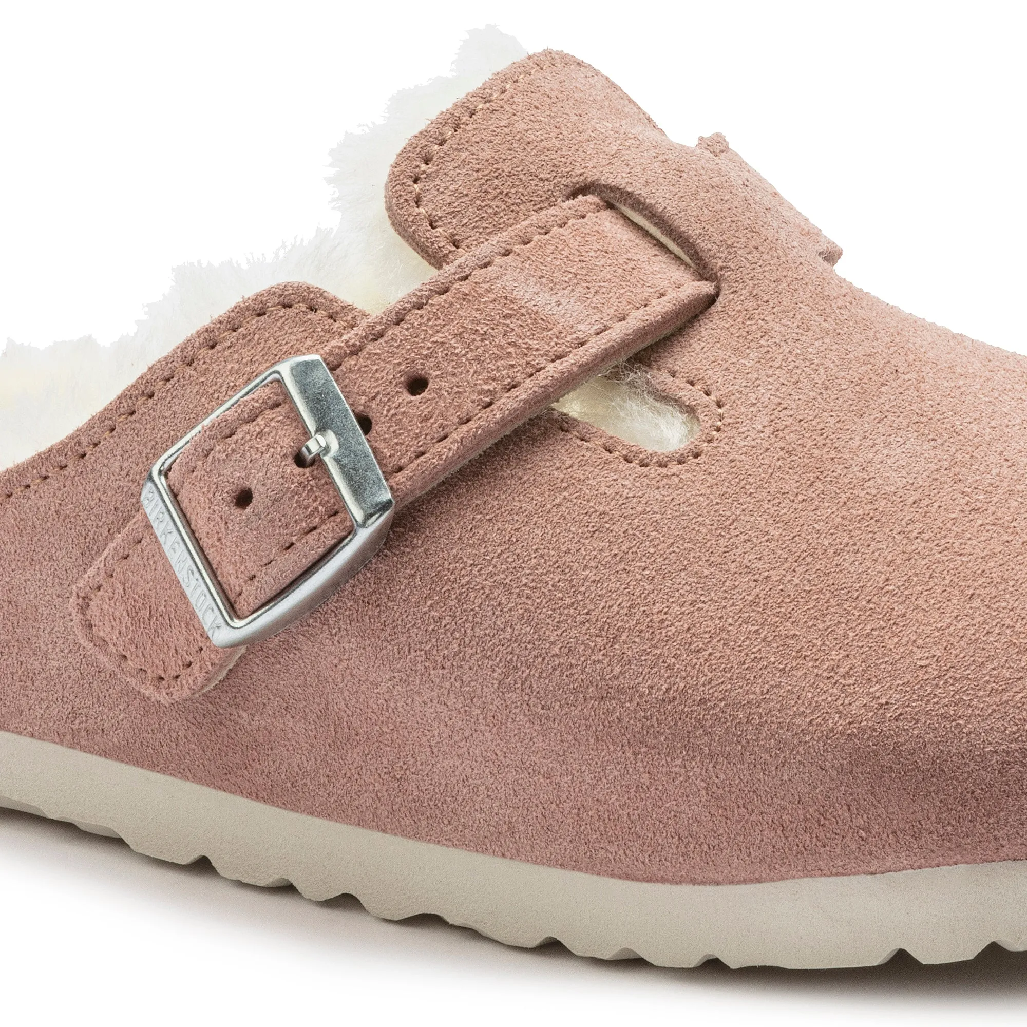 BIRKENSTOCK Boston Shearling Suede Leather/Shearling