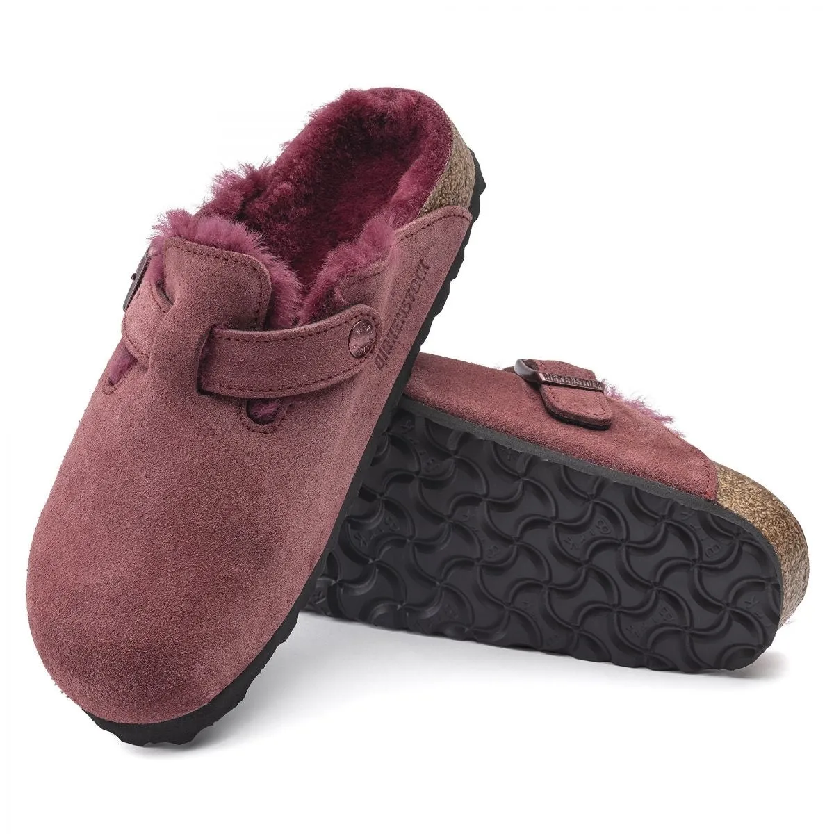 BIRKENSTOCK Boston Shearling Suede