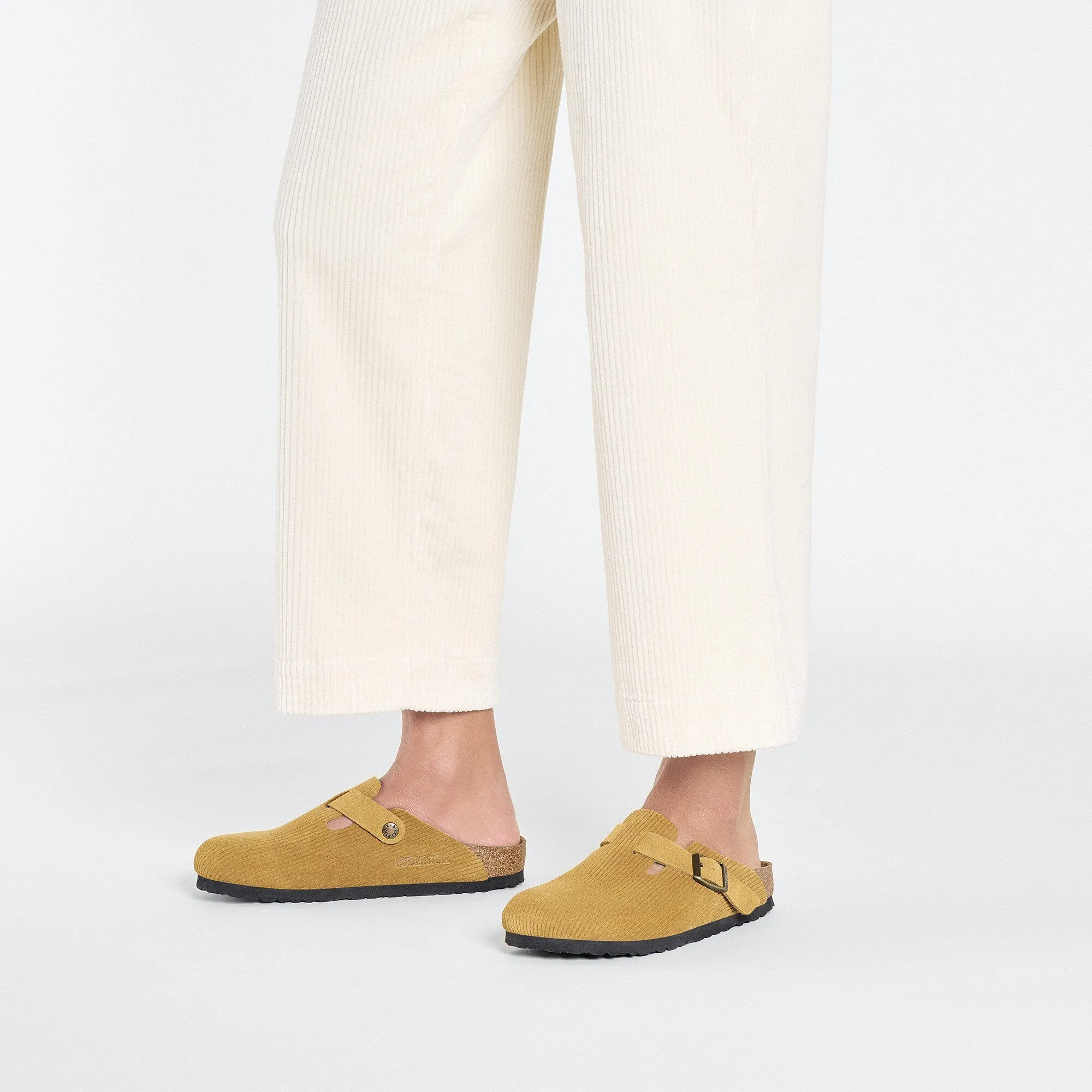 BIRKENSTOCK BOSTON SUEDE EMBOSSED