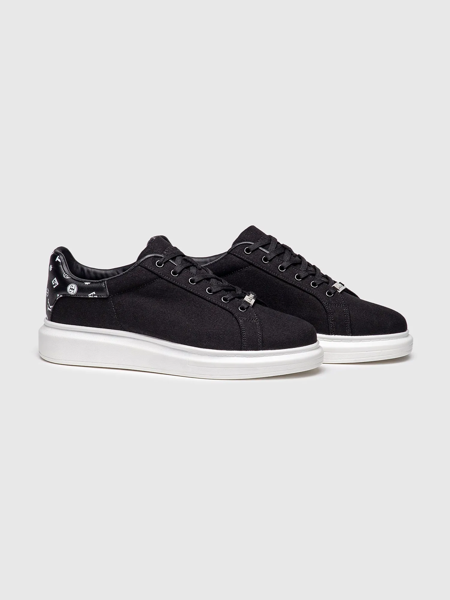 Black Logomania Sneakers