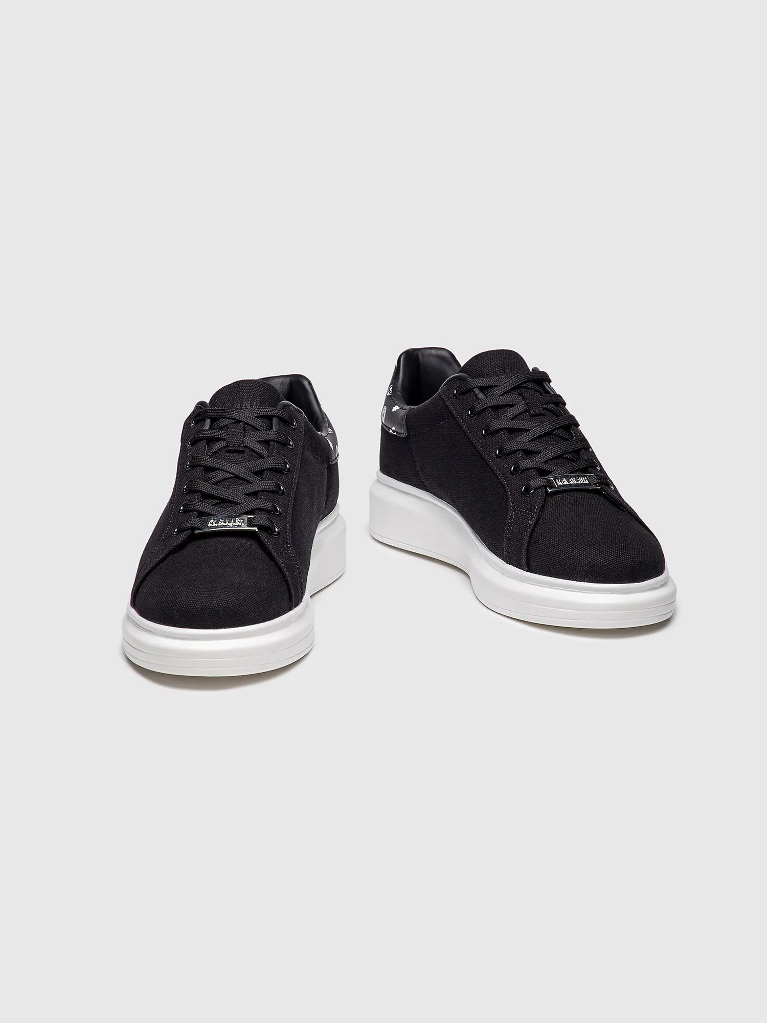 Black Logomania Sneakers
