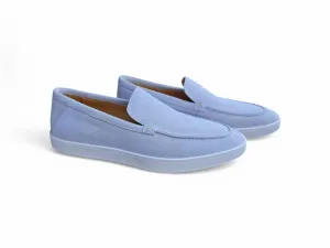 Blue Suede Loafer