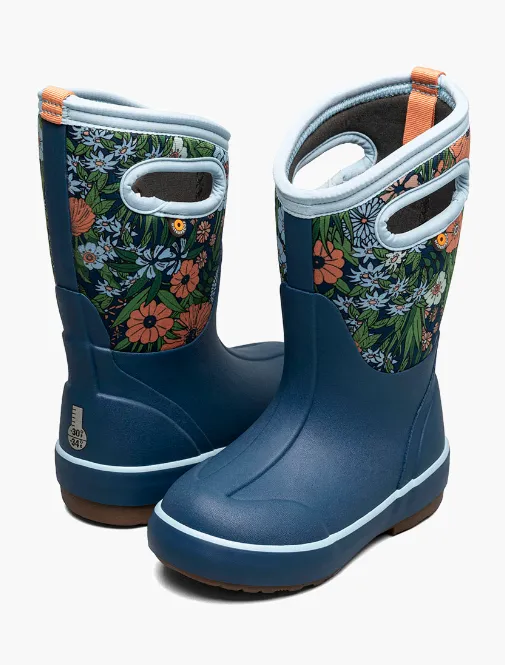 Bogs Little Kids Classic II Vintage Floral 3 Season