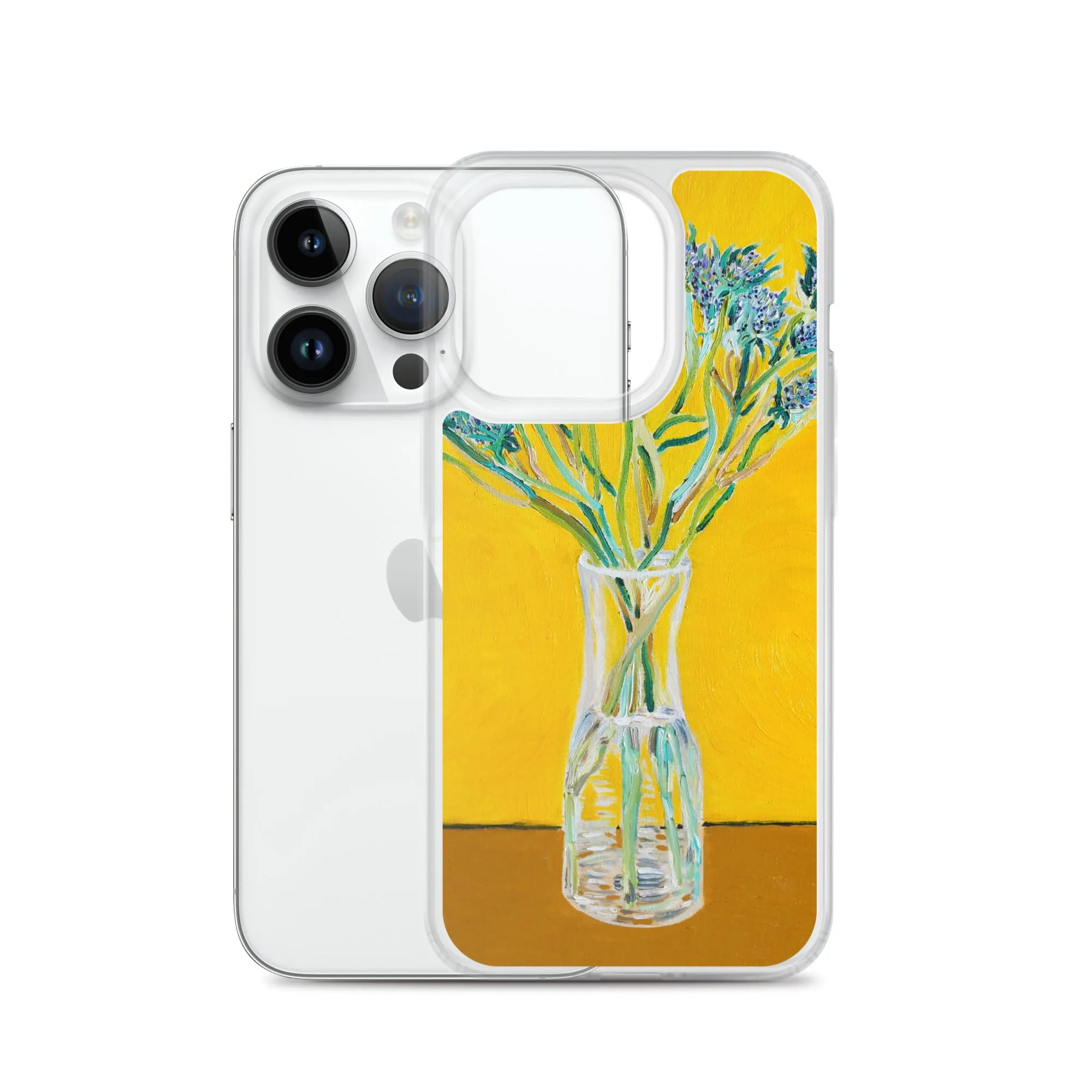 Bouquet of Flower Thistles - iPhone Case
