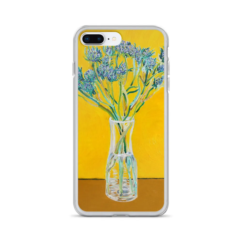 Bouquet of Flower Thistles - iPhone Case