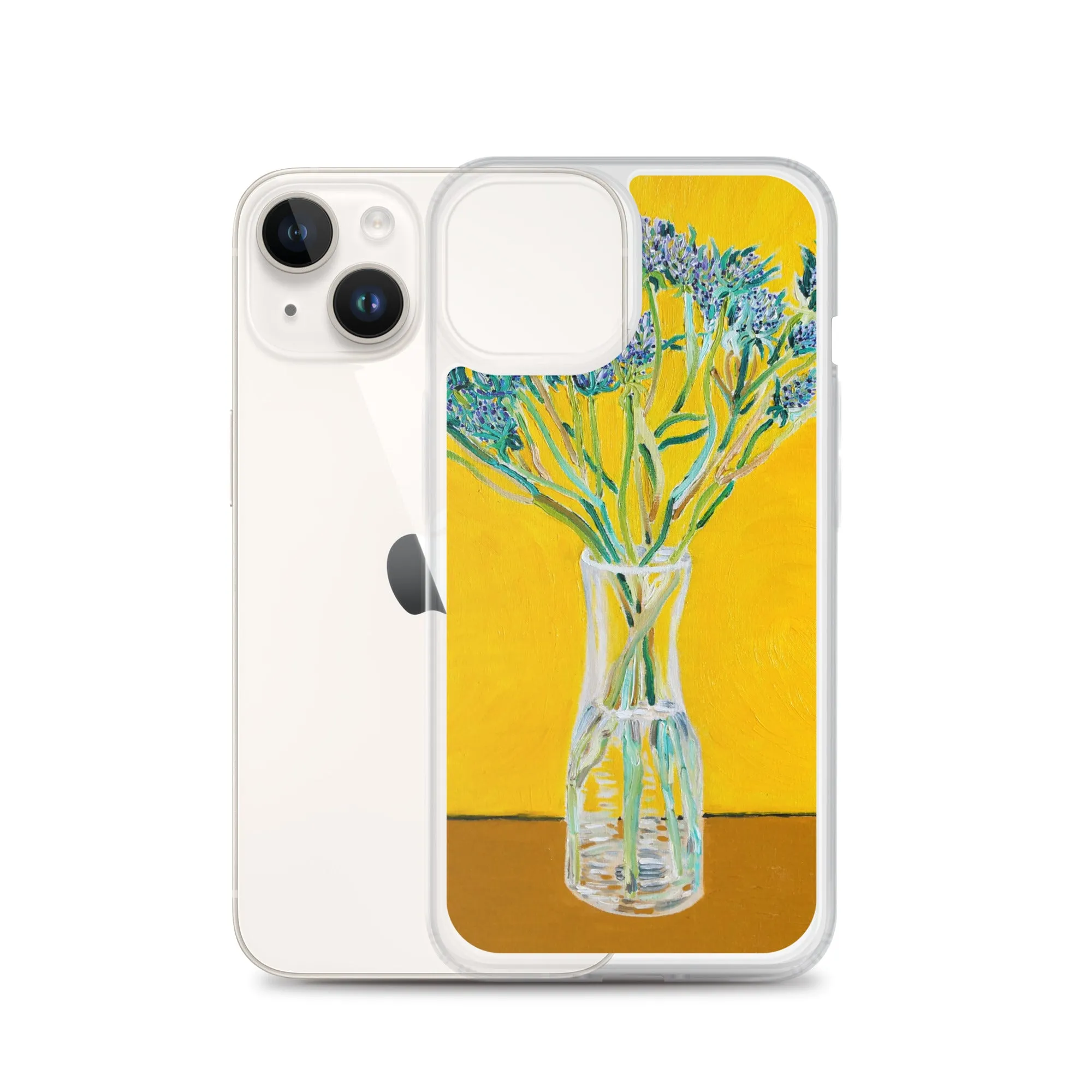 Bouquet of Flower Thistles - iPhone Case