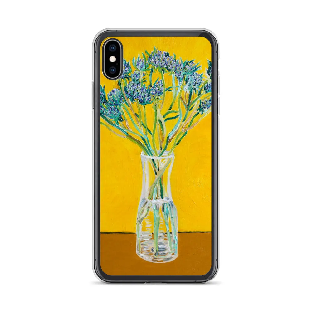 Bouquet of Flower Thistles - iPhone Case