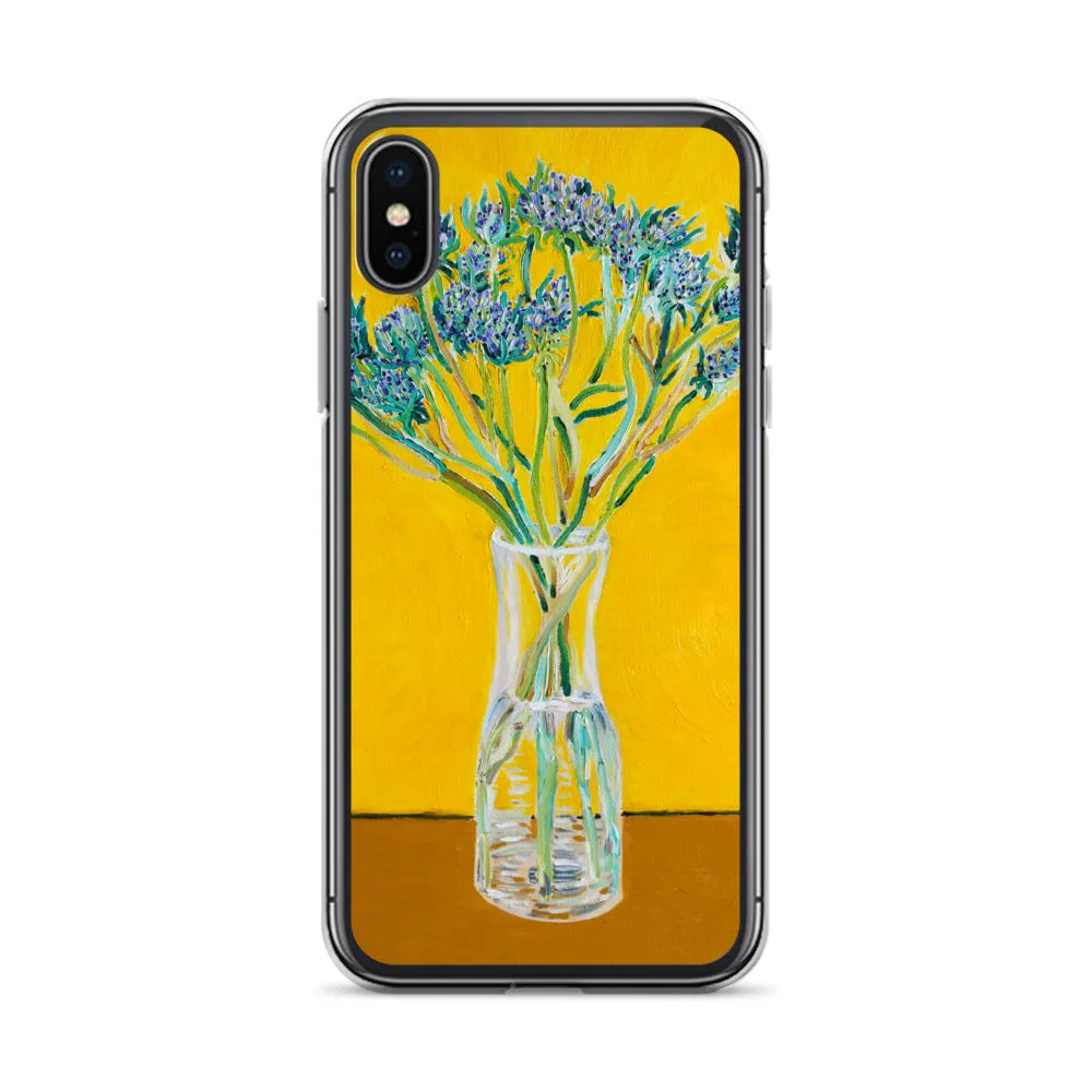 Bouquet of Flower Thistles - iPhone Case