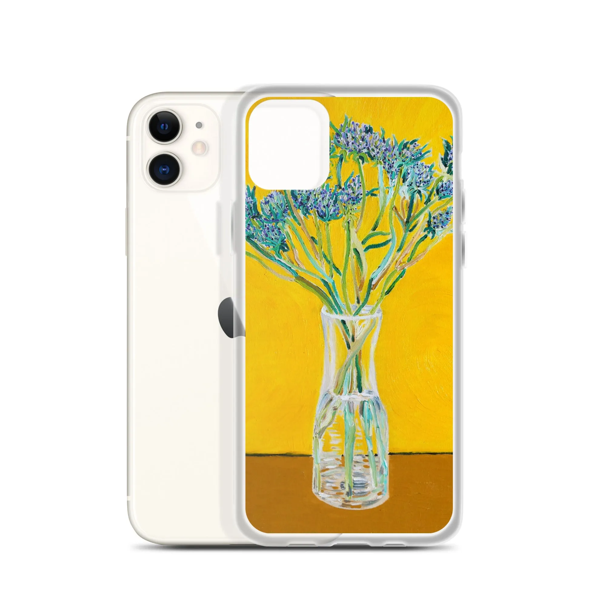 Bouquet of Flower Thistles - iPhone Case
