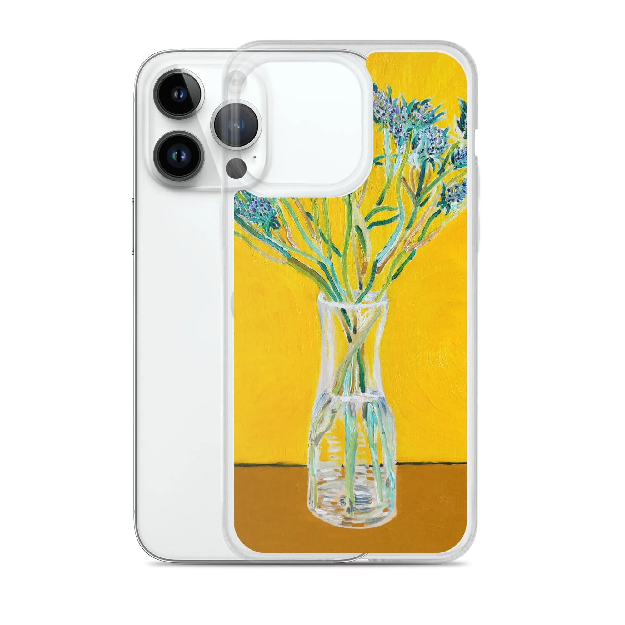 Bouquet of Flower Thistles - iPhone Case