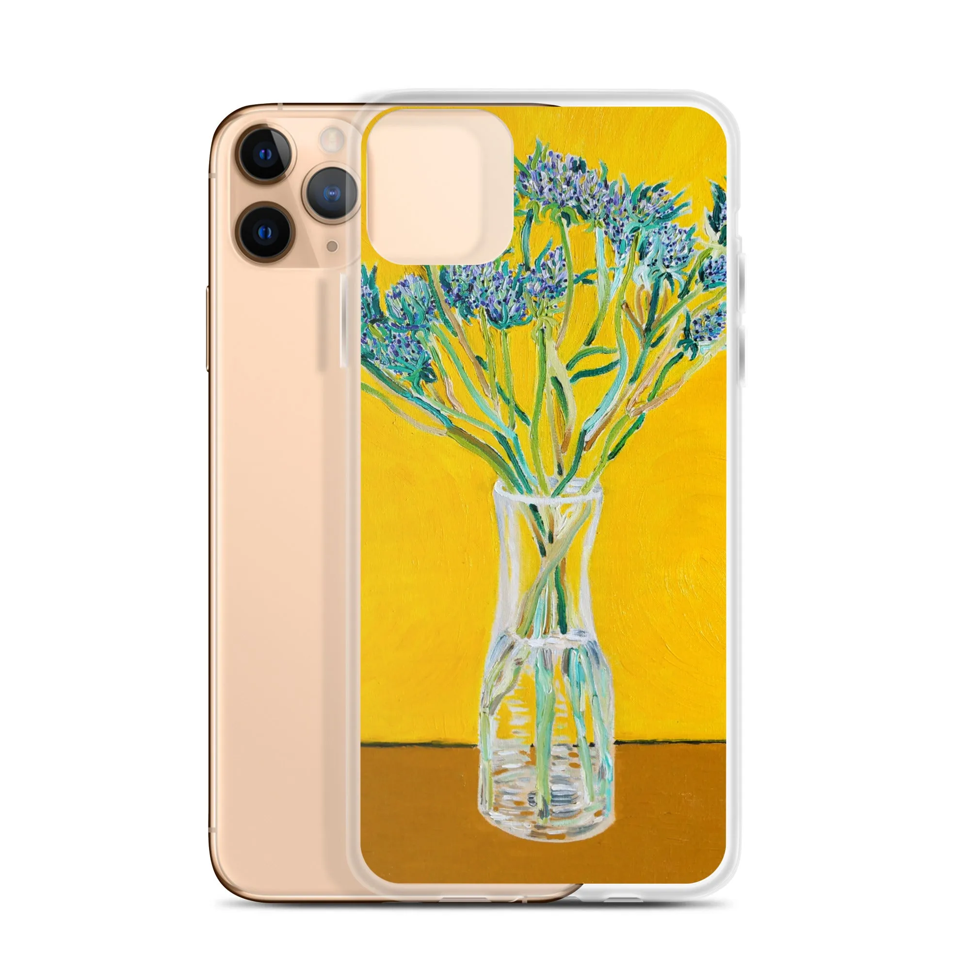 Bouquet of Flower Thistles - iPhone Case