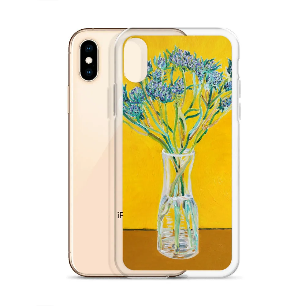 Bouquet of Flower Thistles - iPhone Case