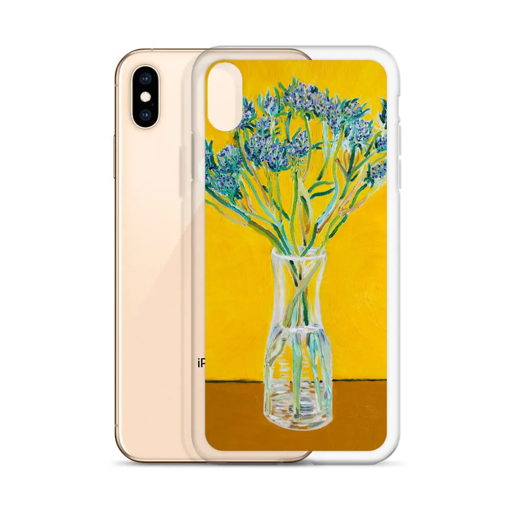Bouquet of Flower Thistles - iPhone Case