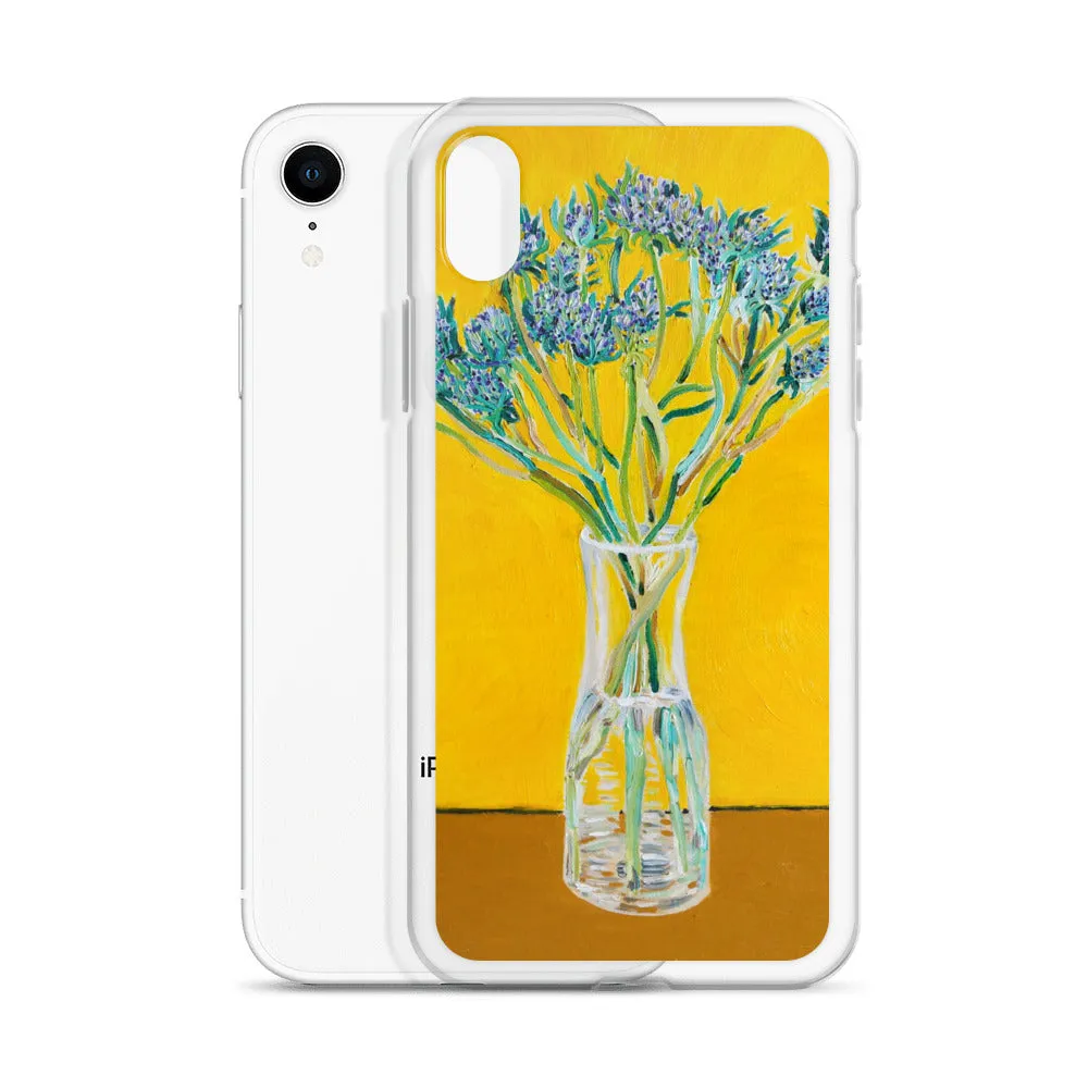 Bouquet of Flower Thistles - iPhone Case