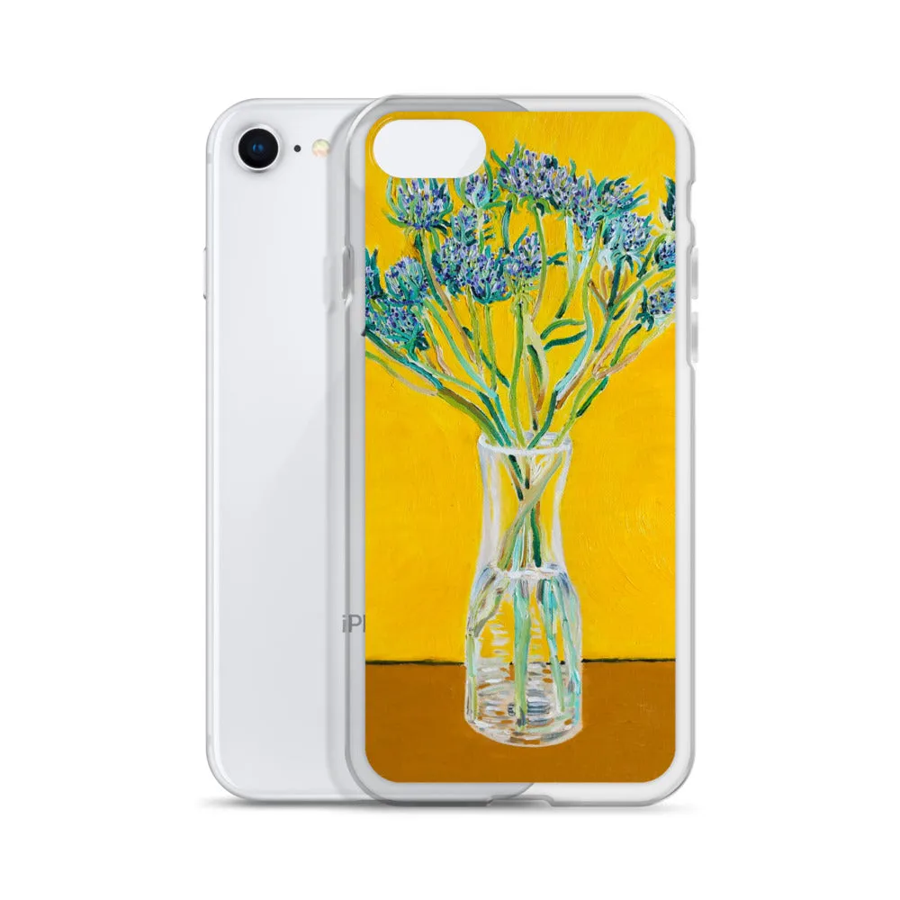 Bouquet of Flower Thistles - iPhone Case