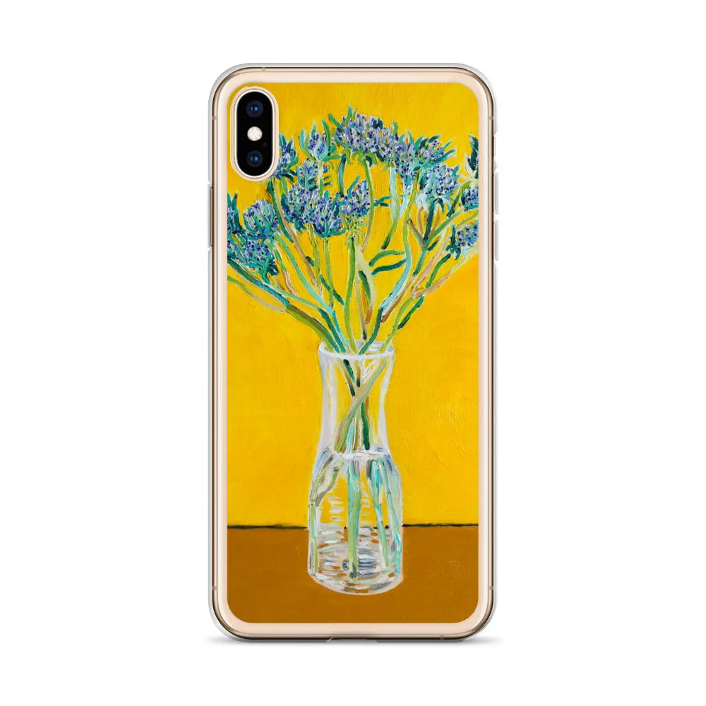 Bouquet of Flower Thistles - iPhone Case