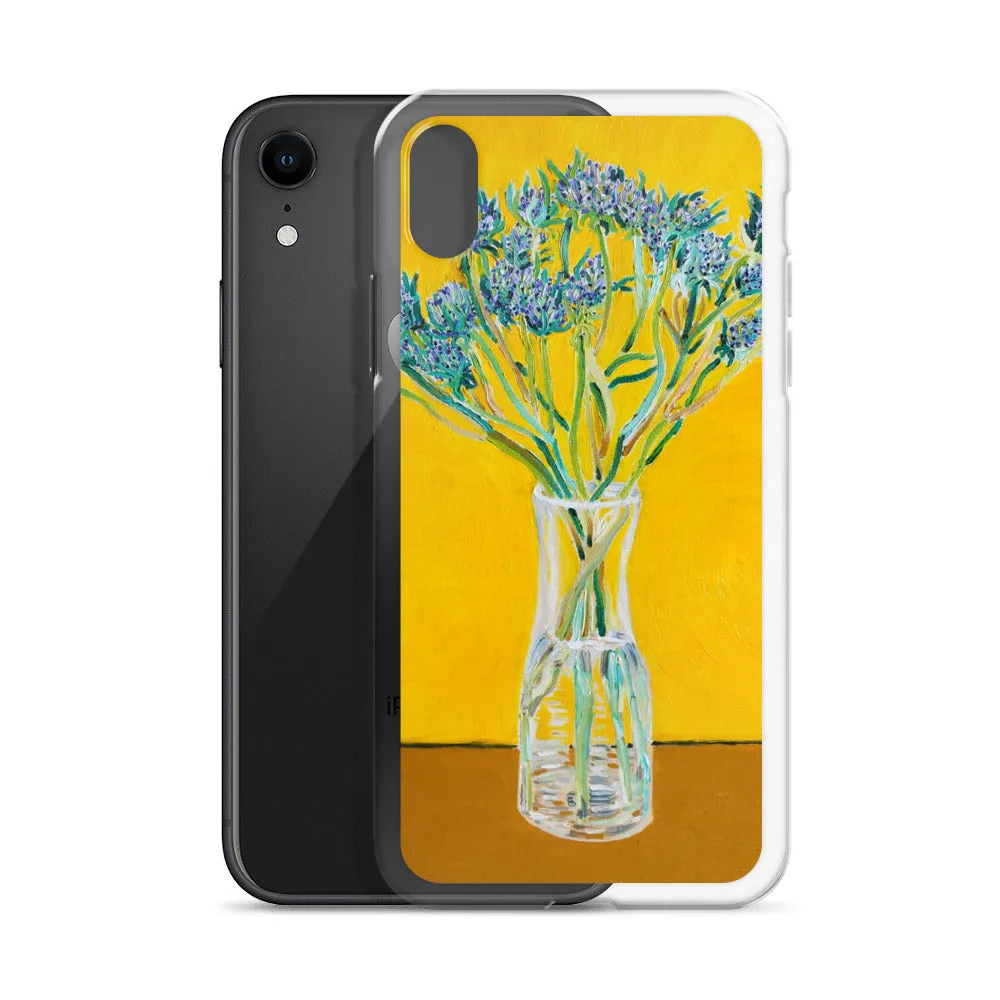 Bouquet of Flower Thistles - iPhone Case