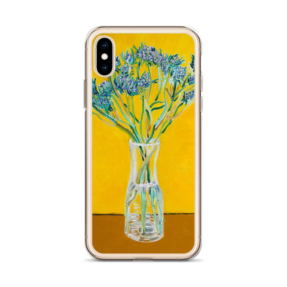 Bouquet of Flower Thistles - iPhone Case