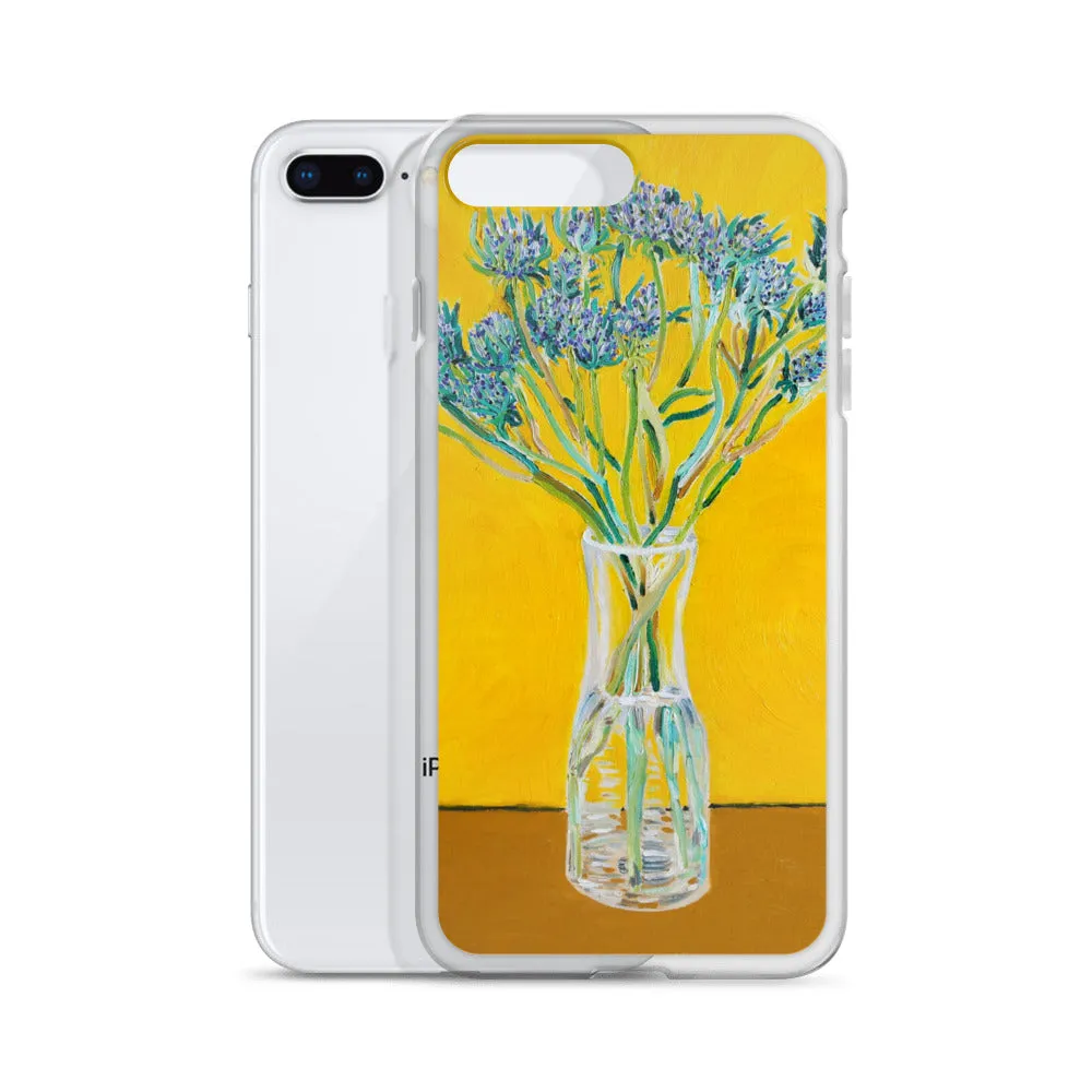 Bouquet of Flower Thistles - iPhone Case