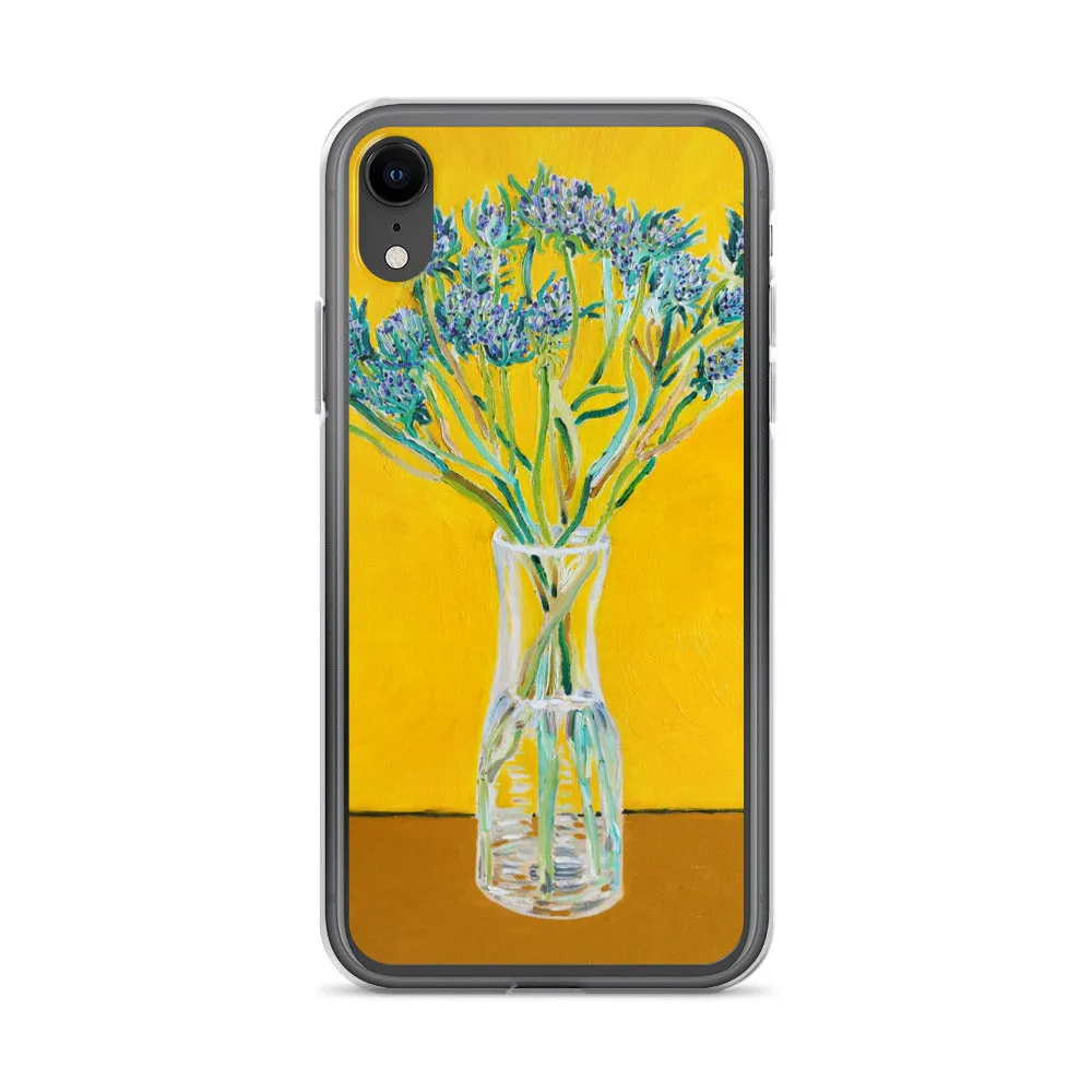 Bouquet of Flower Thistles - iPhone Case